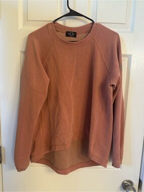 NUX Los Angeles Sweatshirt Pullover Size XL Soft Athleisure Yoga